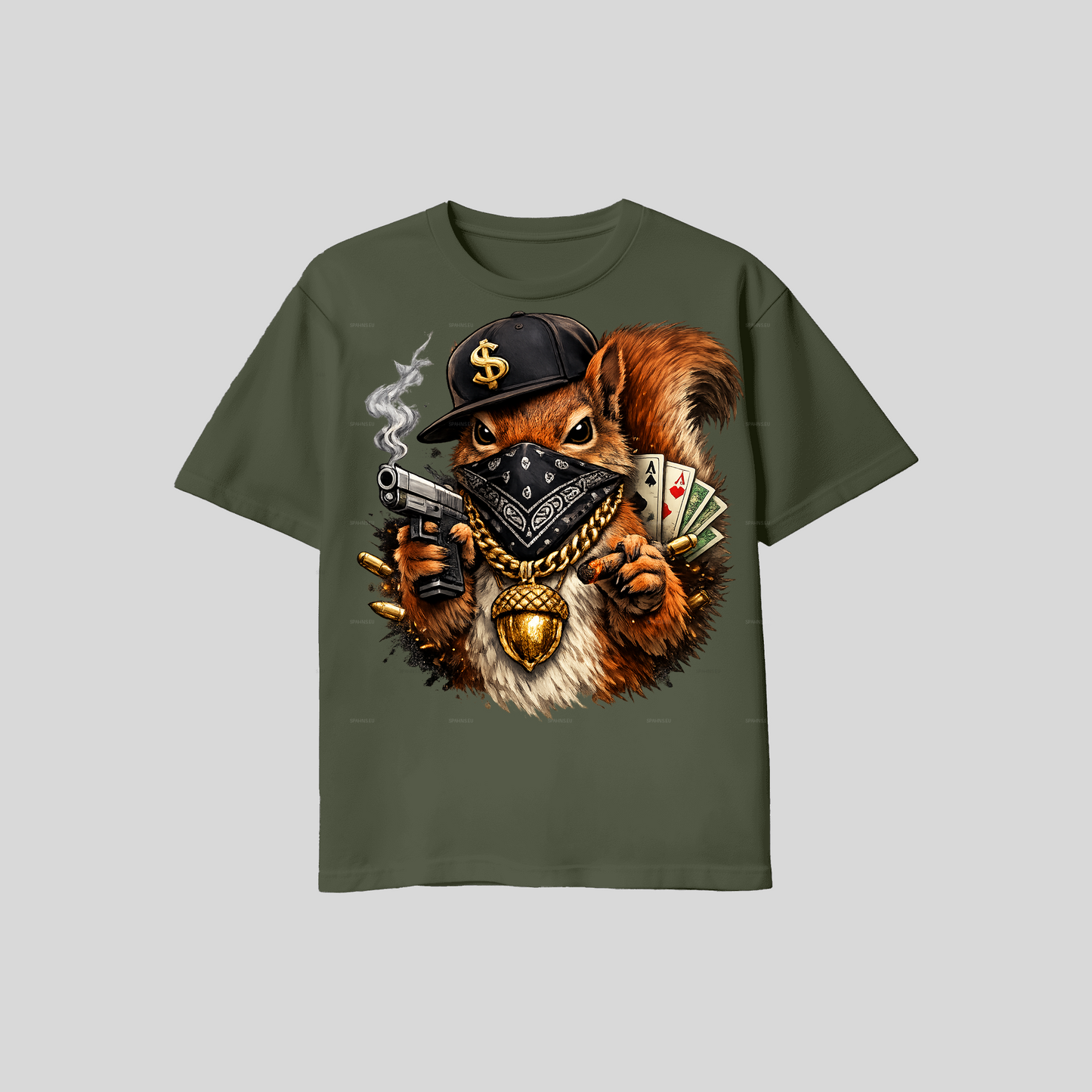 Squirrel - Olive