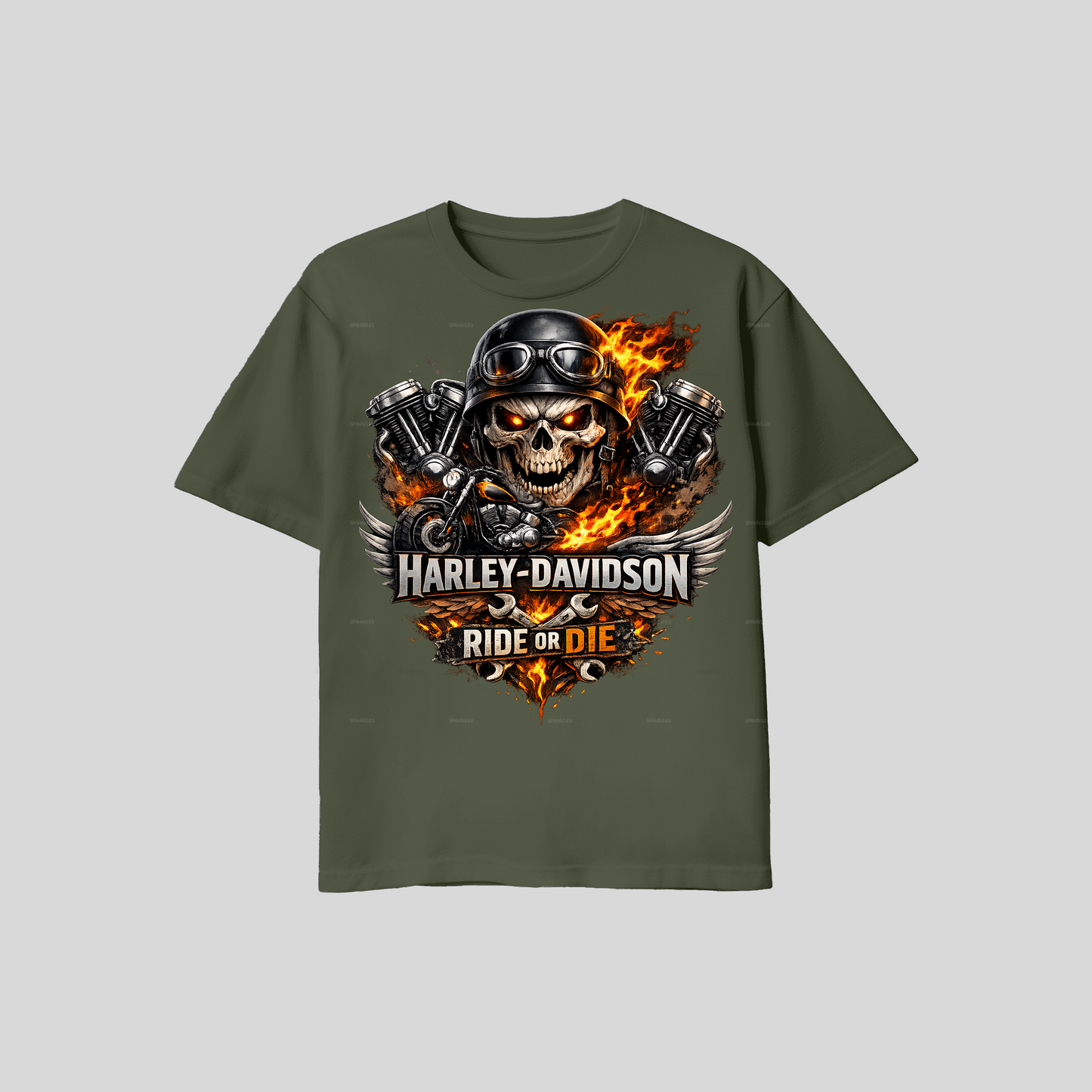 Harley-Davidson 2 - Olive