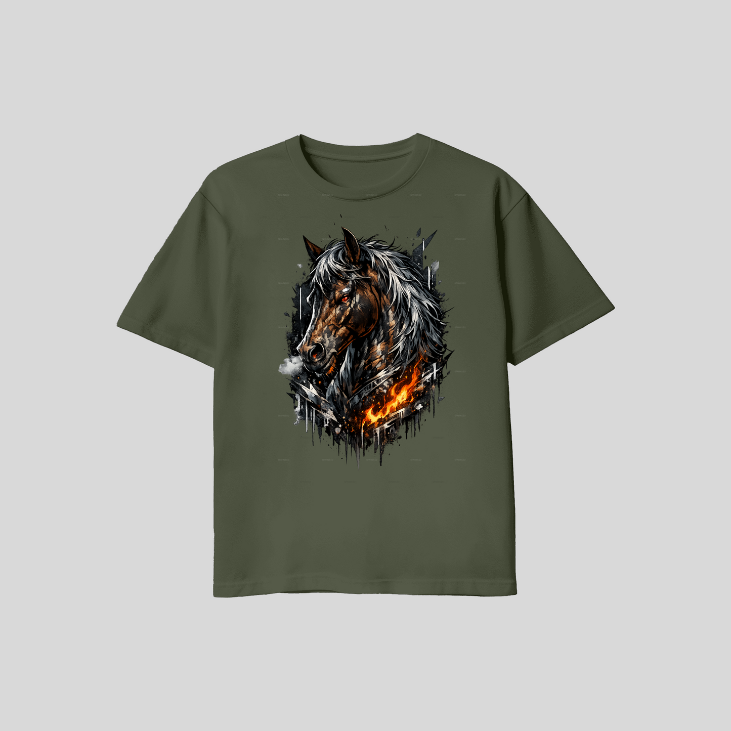 Horse - Olive