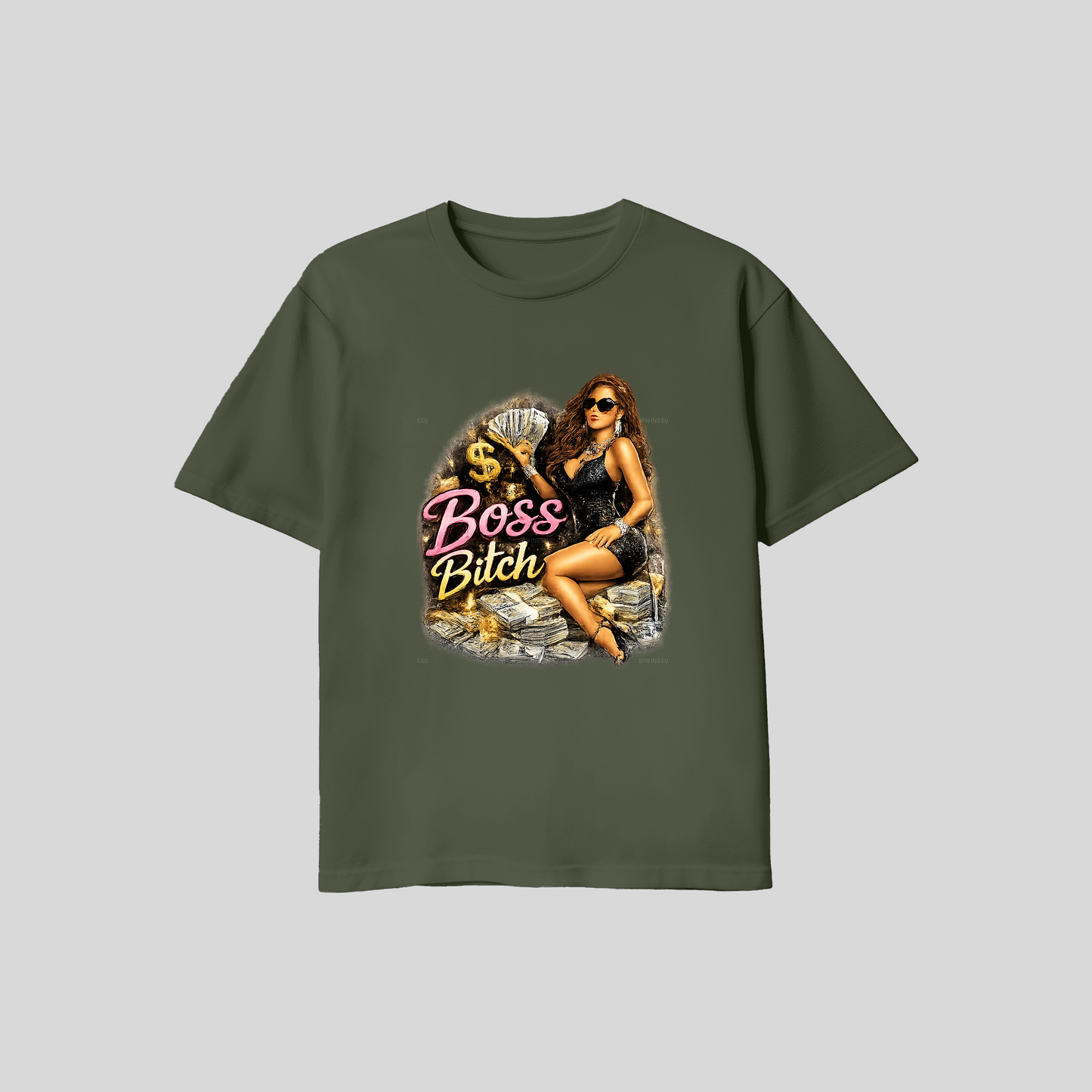 Boss Bitch - Olive