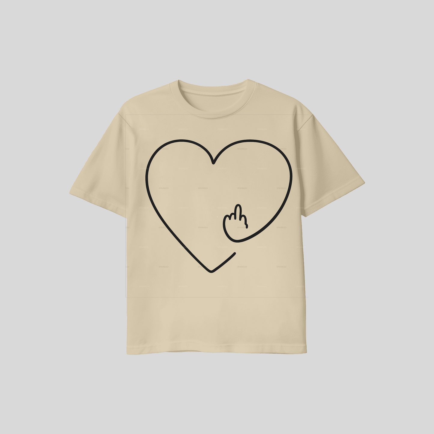 F U Heart - Sand