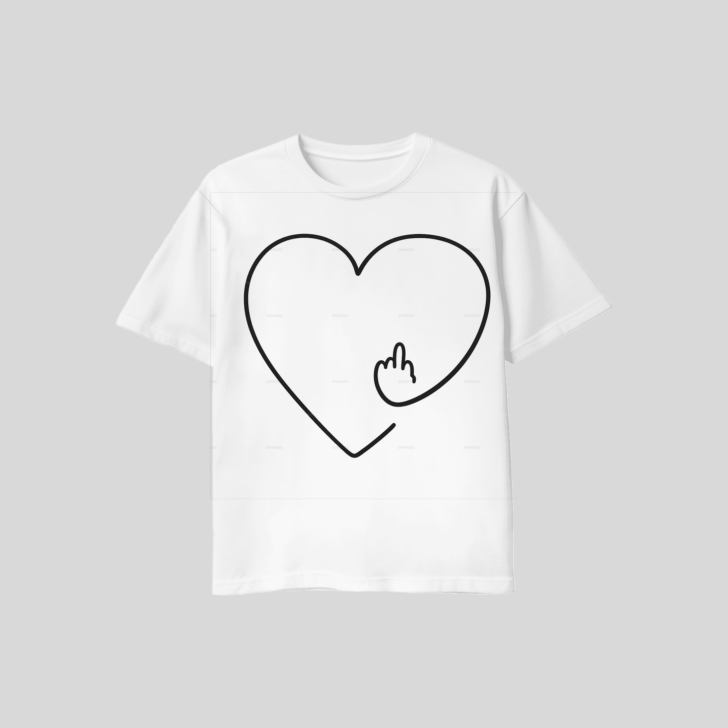 F U Heart - Weiss