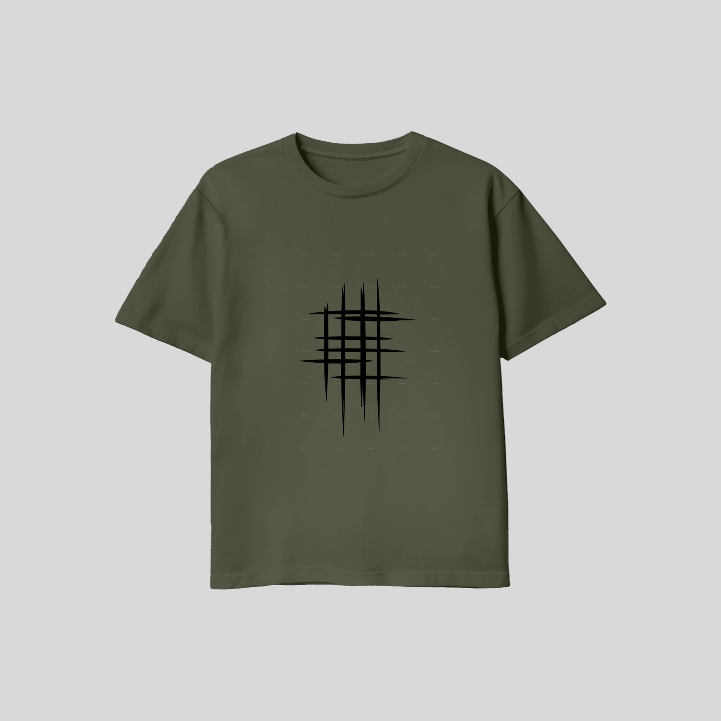 Ohne Titel - Olive