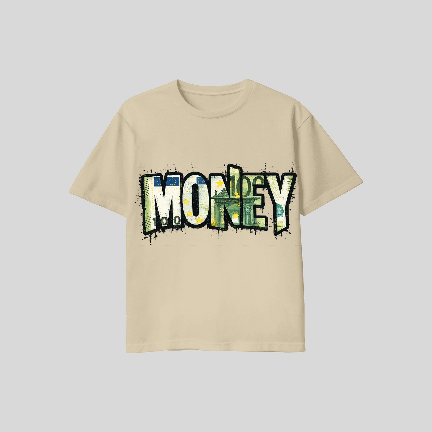 Money - Euro - Sand