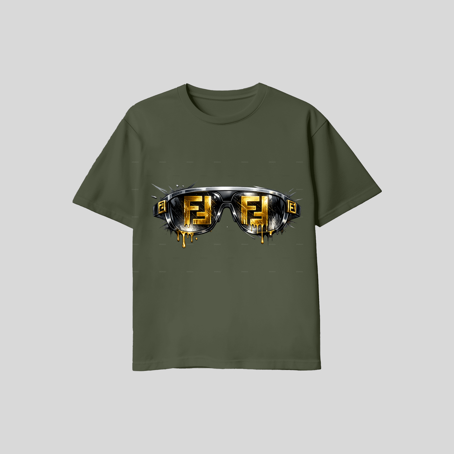 Sonnenbrille - Olive