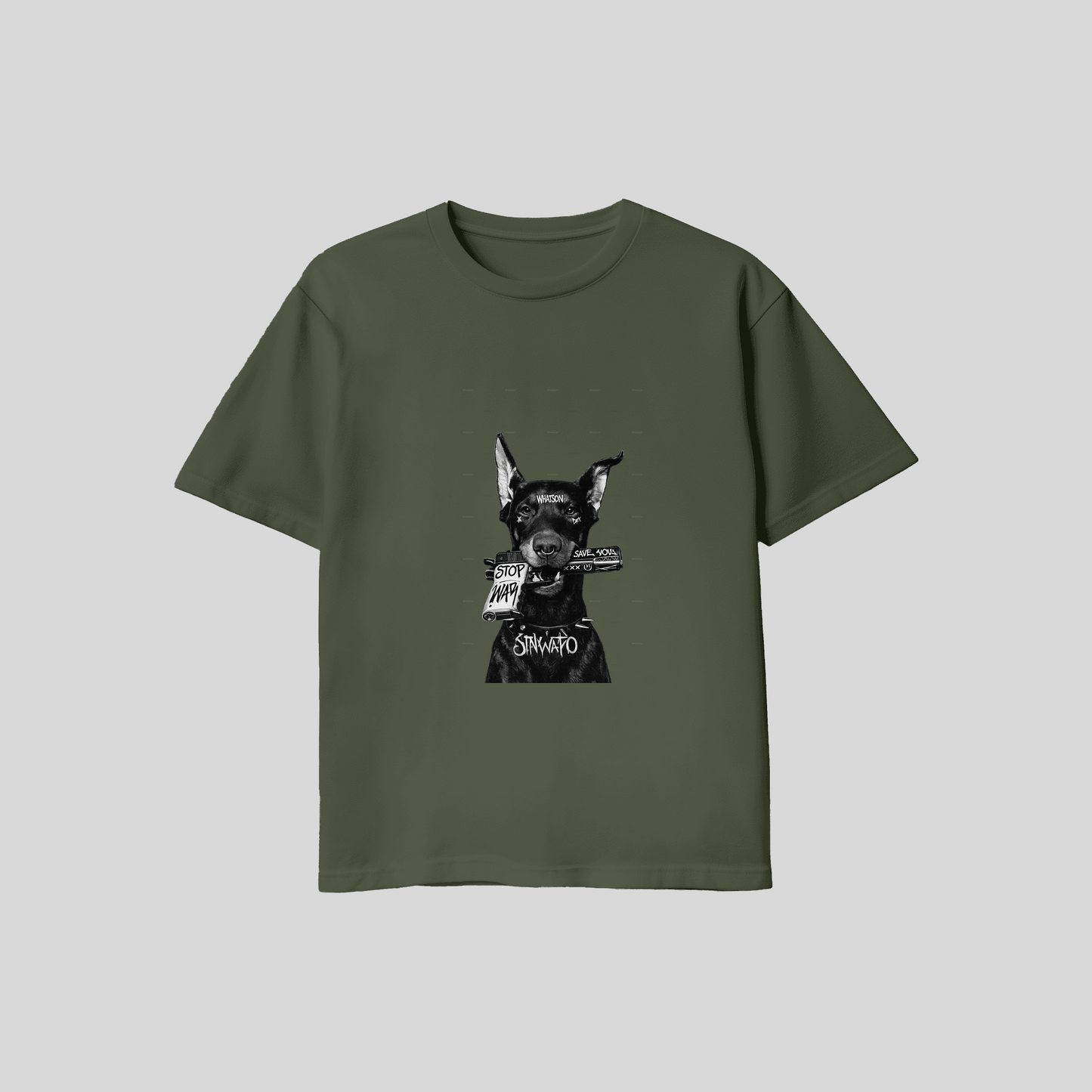 Stop War - Olive