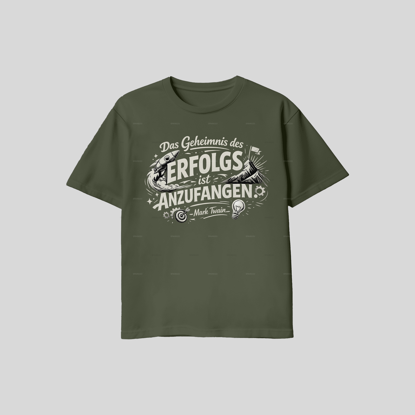 Anfangen - minimal - Olive