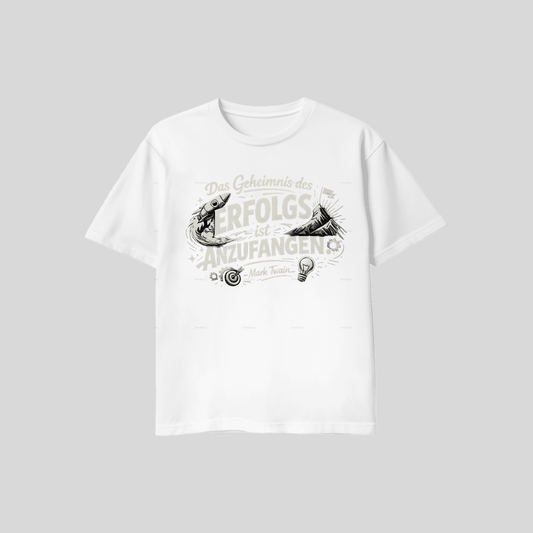 Anfangen - minimal - Weiss