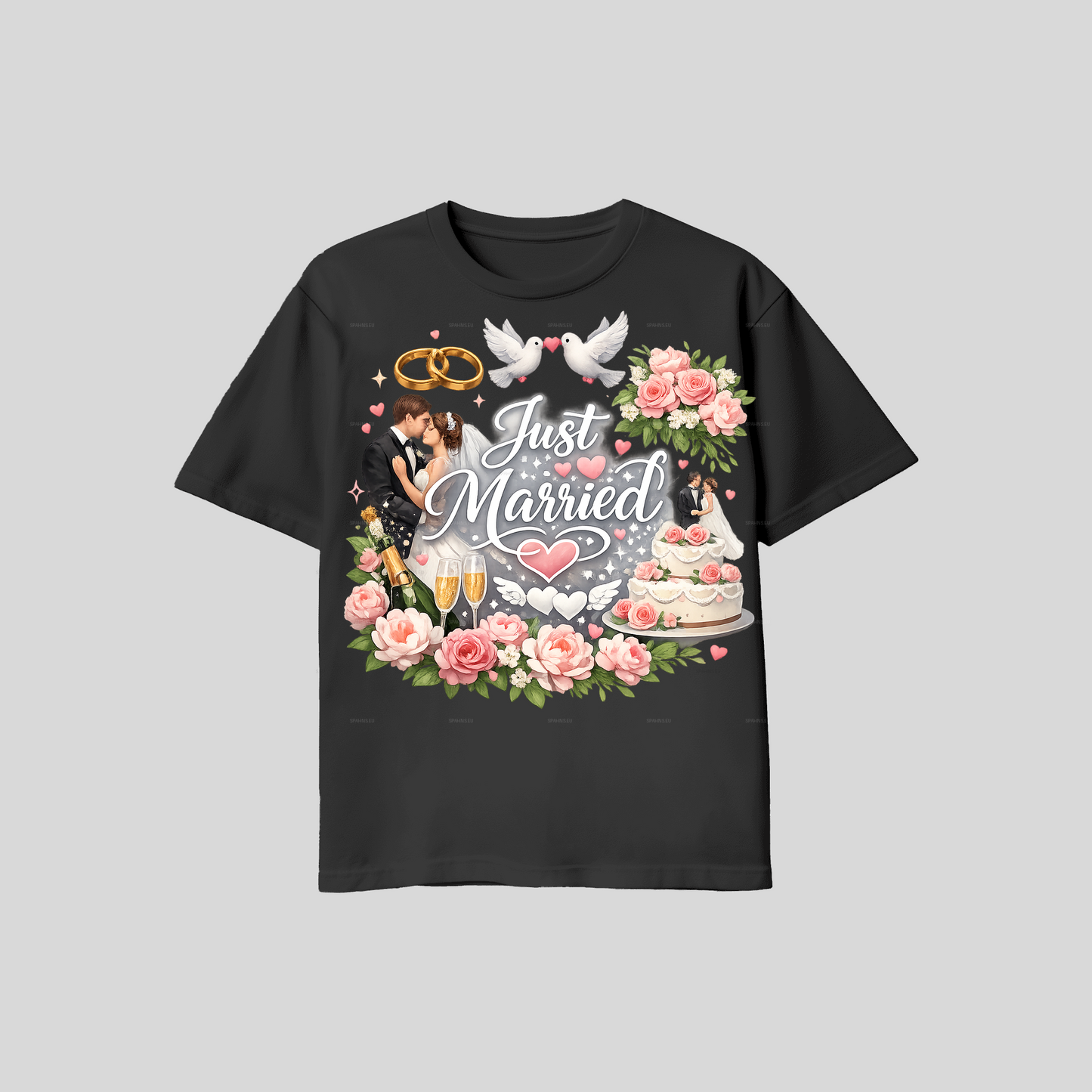 Just Married - Schwarz
