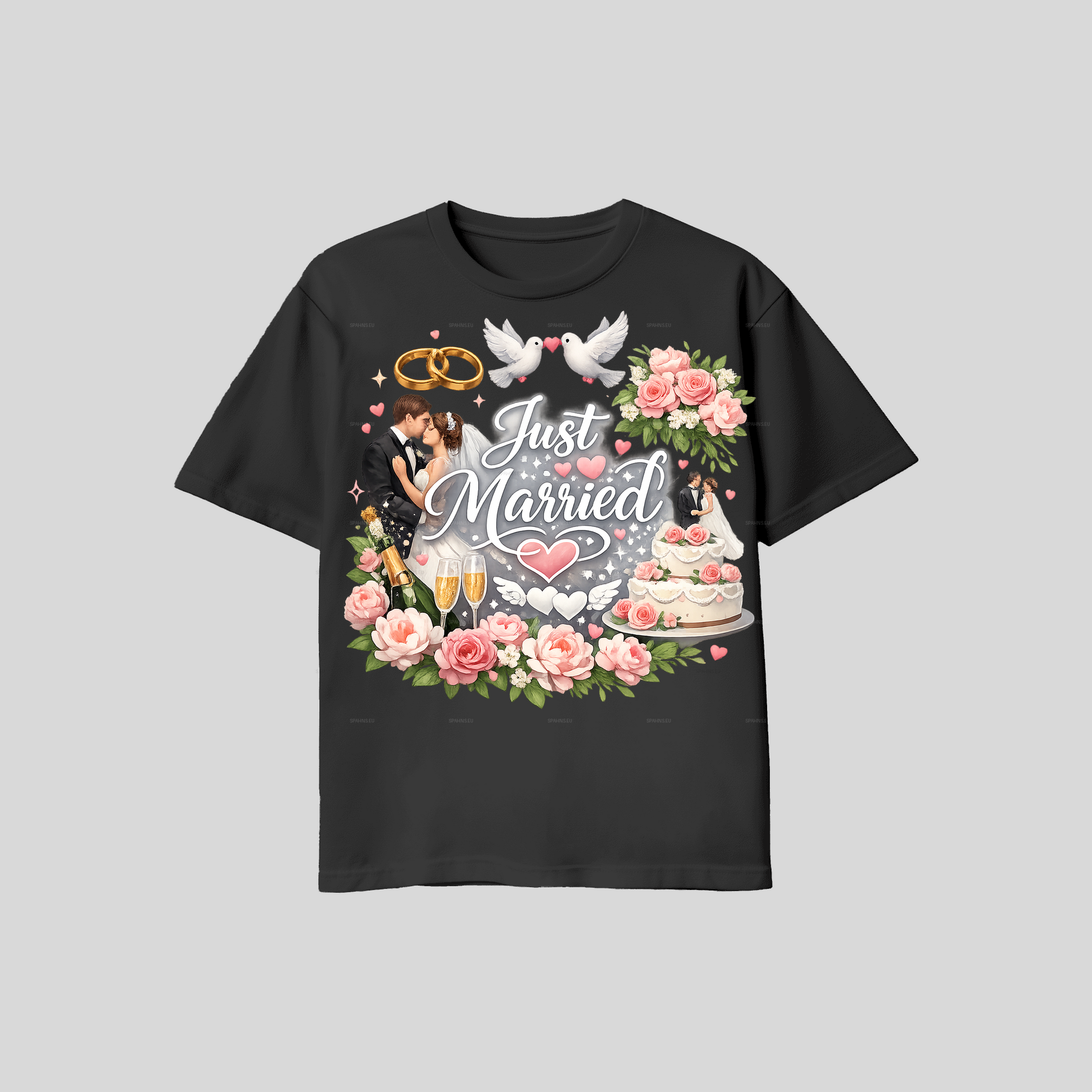 Just Married - Schwarz