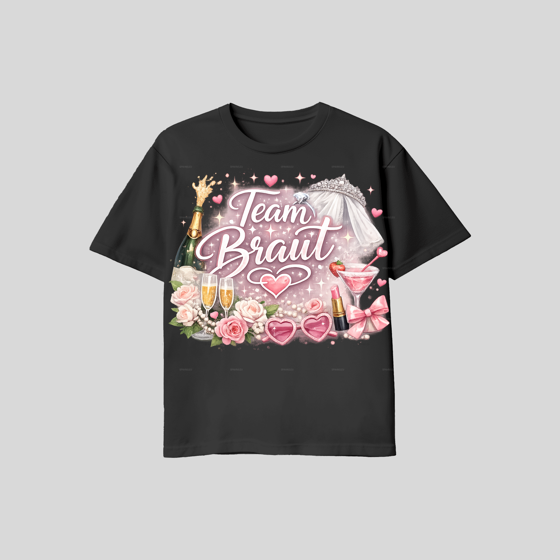 Team Braut - Schwarz