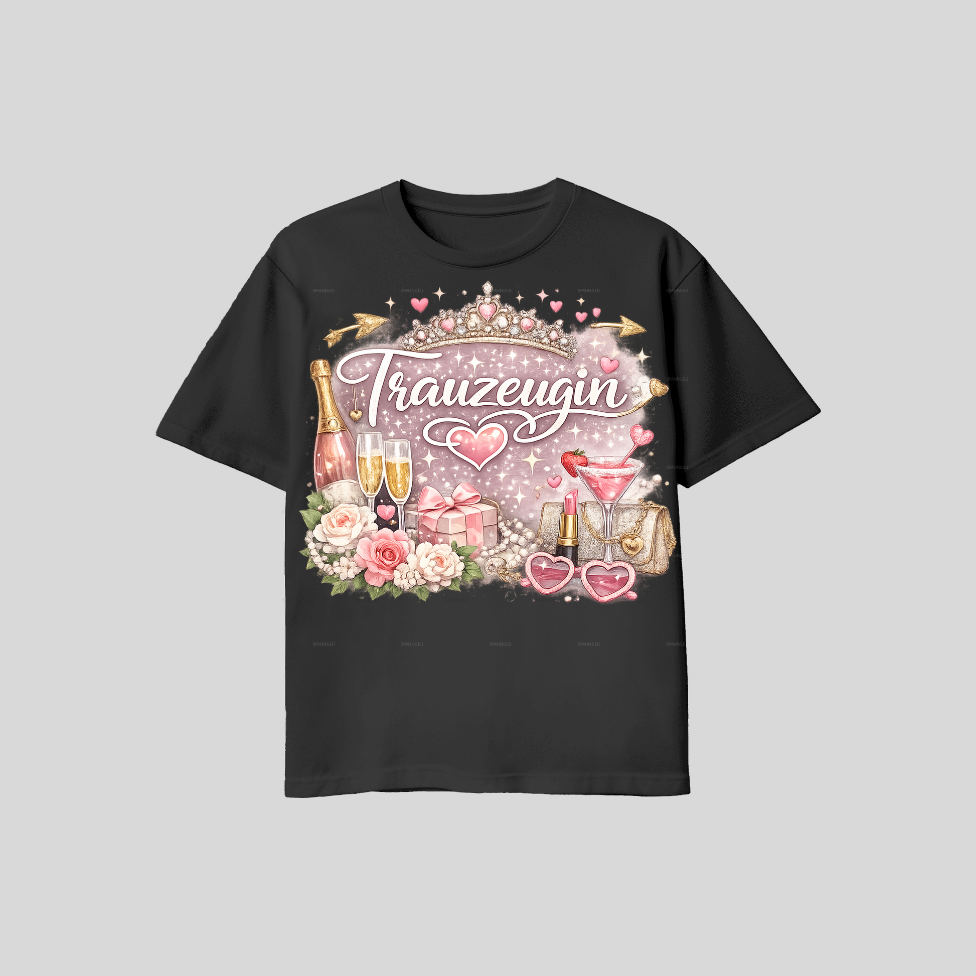 Trauzeugin - Schwarz
