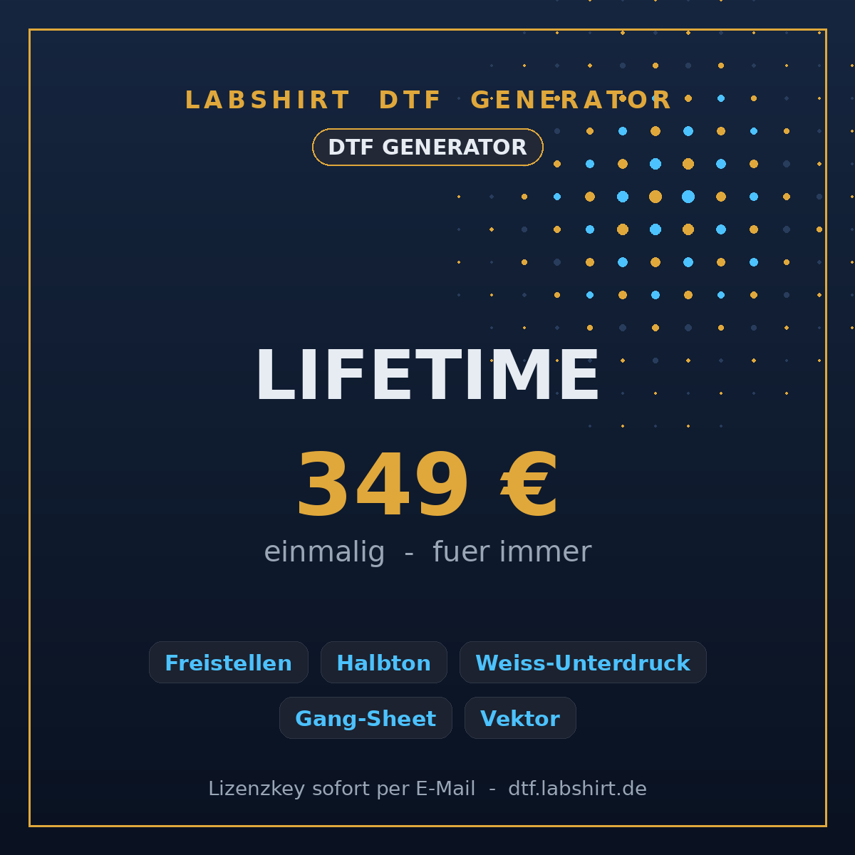Labshirt DTF Generator – Lifetime-Lizenz