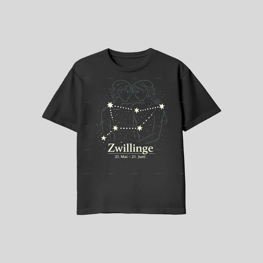 Zwillinge - Schwarz